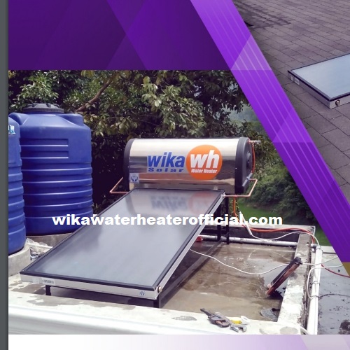 Wika Solar Water Heater SR180L1 Pemanas Air Surya WIKA Bagus