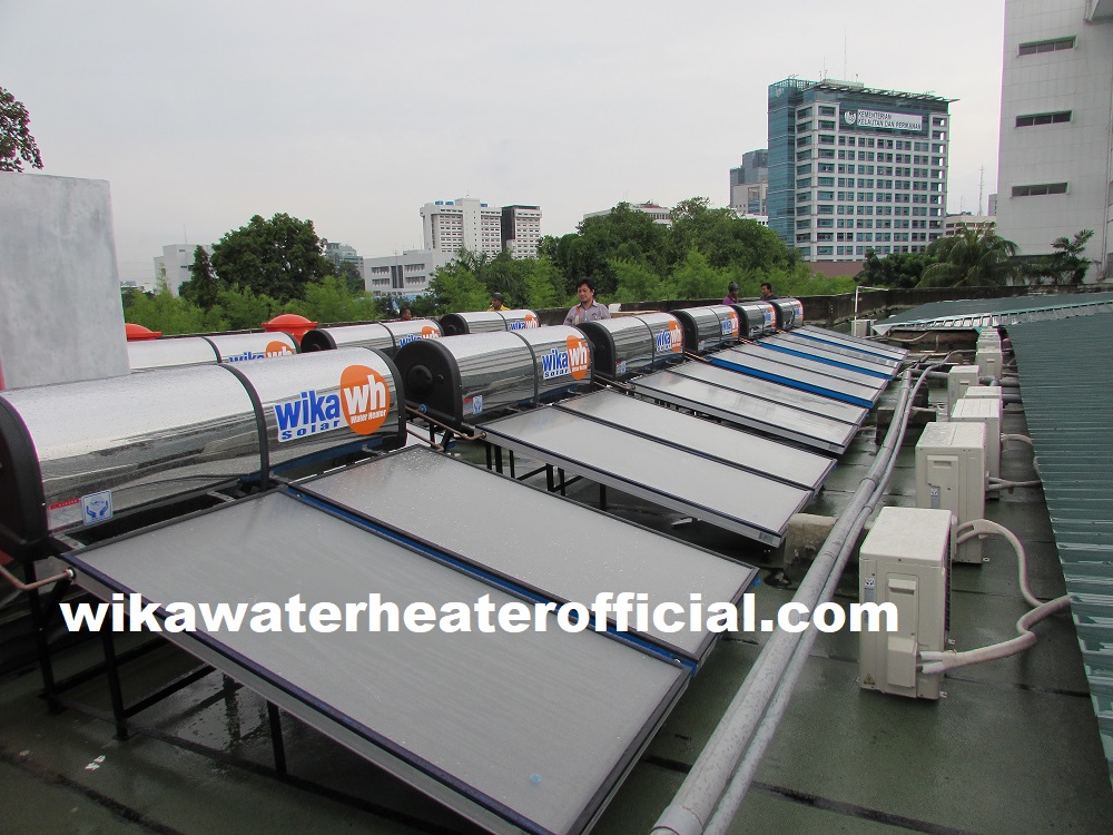 Wika Solar Heater Pemanas Air Tenaga Surya Gambar