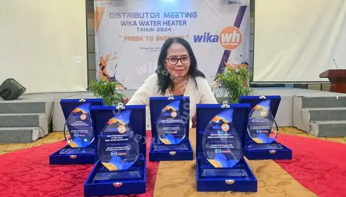 PT Tekindo Utama Raih 5 Penghargaan di Distributor Meeting Wika Water Heater 2024