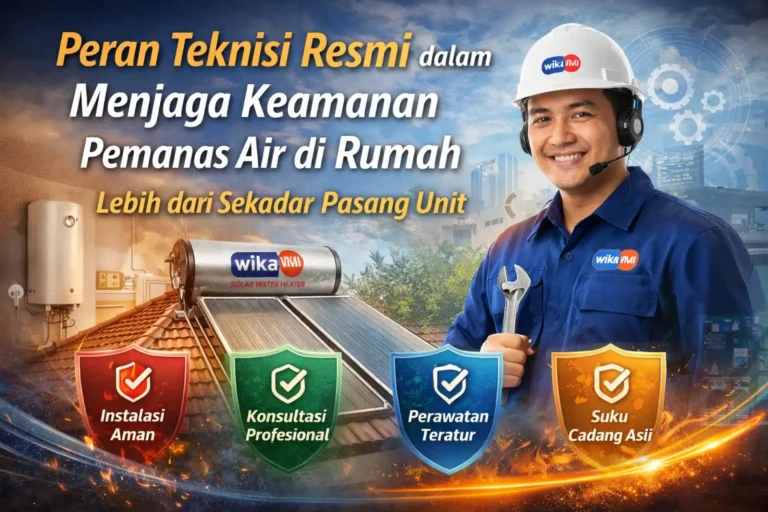 Peran Teknisi Resmi dalam Menjaga Keamanan Pemanas Air di Rumah: Lebih dari Sekadar Pasang Unit