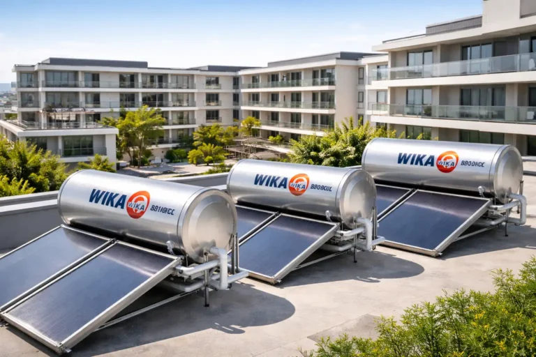 Pemanas Air untuk Apartemen: Solusi Nyaman, Hemat Energi, dan Andal dengan WIKA Solar Water Heater