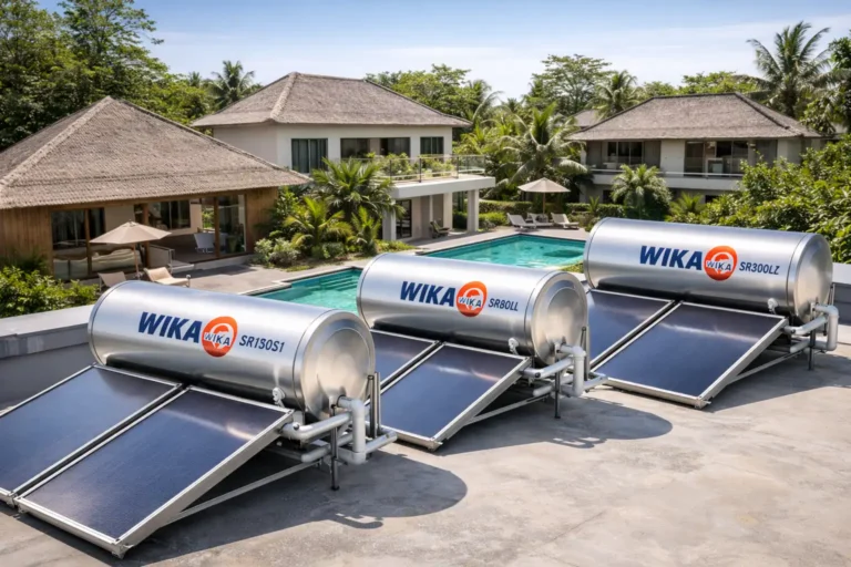 Pemanas Air untuk Vila WIKA: Solusi Air Panas Stabil, Hemat Energi, dan Mewah Sepanjang Waktu