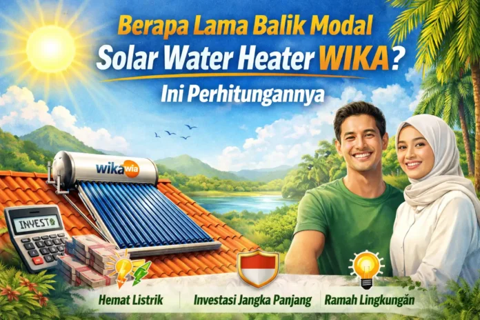 Berapa Lama Balik Modal Pemanas Air Solar? Ini Perhitungan Nyatanya