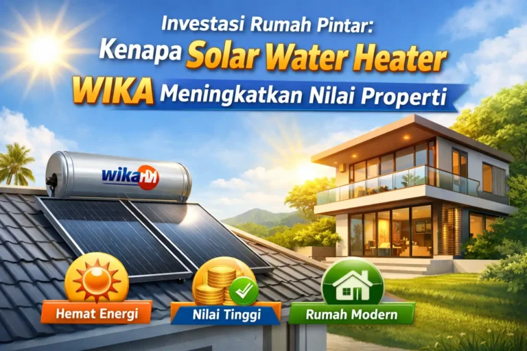 Investasi Rumah Pintar: Kenapa Solar Water Heater WIKA Meningkatkan Nilai Properti Secara Nyata
