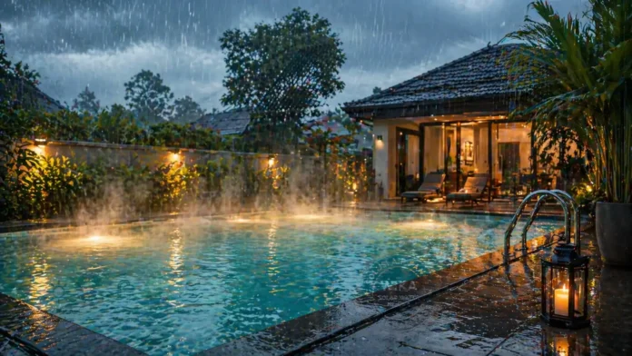Apakah Water Heater Kolam Renang Tetap Efektif Saat Musim Hujan? Ini Penjelasan Lengkap