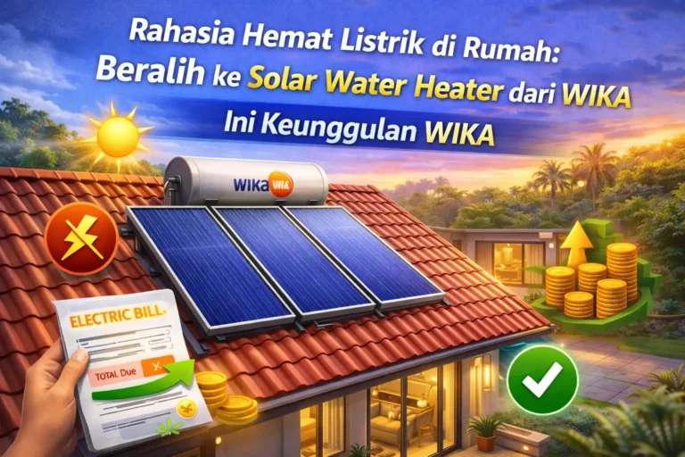 Rahasia Hemat Listrik di Rumah: Beralih ke Solar Heater dari WIKA dan Berbagai Keunggulannya